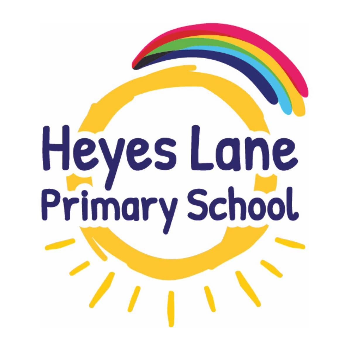Heyes Lane Primary School logo.